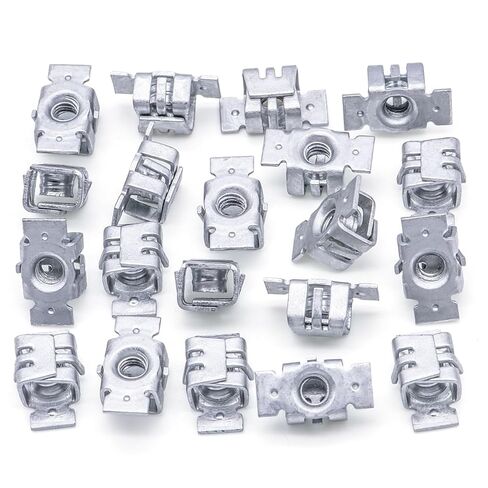 Rexka 20pcs M4.2-1.4mm Bumper Cover Fender Liner U Nut Clips 11609952 for GM Chevy Hummer Buick Cadillac Saturn Cadillac GMC Trucks - Multipurpose in Saudi Arabia
