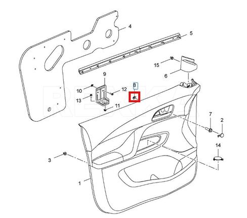 Rexka 20pcs M4.2-1.4mm Bumper Cover Fender Liner U Nut Clips 11609952 for GM Chevy Hummer Buick Cadillac Saturn Cadillac GMC Trucks - Multipurpose in Saudi Arabia