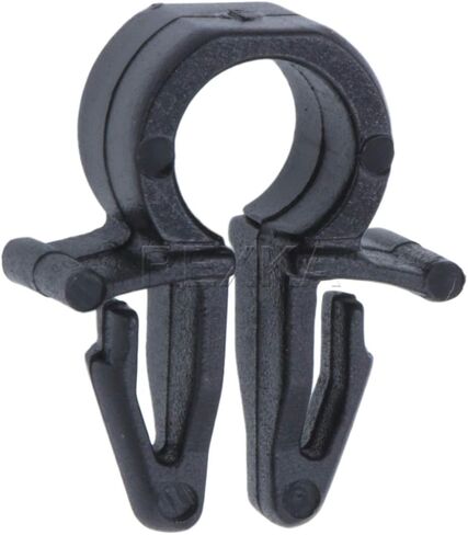 Rexka 30pcs Black Nylon 5mm Cable Clip for Nissan Infiniti 84653-N7400 200SX 300ZX Stanza Van G20 in Saudi Arabia