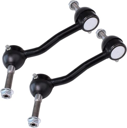 محور ديترويت - قطعتان أماميتان من قضبان Sway لـ 1993-1998 Ford Thunderbird Lincoln Mark VIII Mercury Cougar، 2 وصلات نهاية قضيب التثبيت 1994 1995 1996 1997 in Kuwait