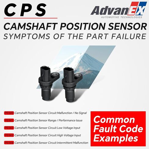 2Pcs 90919-05060 Camshaft Position Sensor Compatible with Lexus CT200h/ES300h/ES350/GS350/GX460/IS300 Toyota 4Runner/Avalon/Camry/Corolla/Highlander/Prius/RAV4 Replace 90919T5002 907-856 PC559 in Saudi Arabia