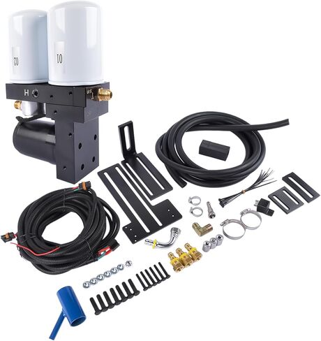 استبدال نظام مضخة رفع الوقود 140GPM لسيارة Ford 7.3L & 6.0L 1999-2007، Dodge Ram 5.9L & 6.7L Cummins 2005-2018 & 2021-2022 OE # TSF14180F140G in Kuwait