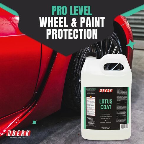 Oberk Lotus Coat SiO₂ Spray Sealant – High Gloss Spray for Cars – Touchless or Wipe-On – Protects Paint, Wheels & Glass – Safe for Coatings – Easy Car Wax Alternative (16 oz) in Saudi Arabia