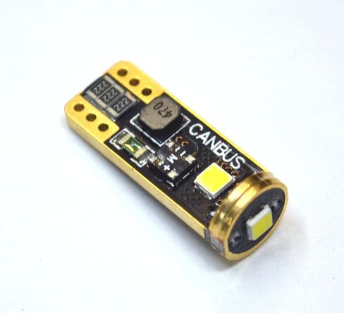 مصابيح LED لخطأ Canbus 194 168 2825 T10 استبدال ضوء خريطة القبة الداخلية (عبوة من 10) (أحمر) in Kuwait