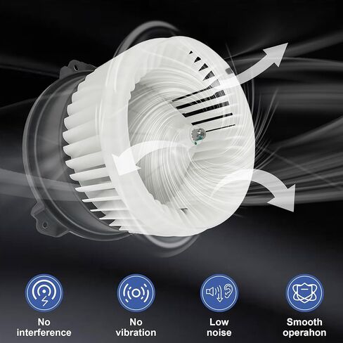 PartsFlow HVAC Blower Motor with Fan Compatible with 2010-2020 Lexus GX46 2008-2020 LX570 Toyota Land Cruiser/Sequoia 2011-2020 Sienna 2008-2013 Highlander 8710328111 700303 in Saudi Arabia