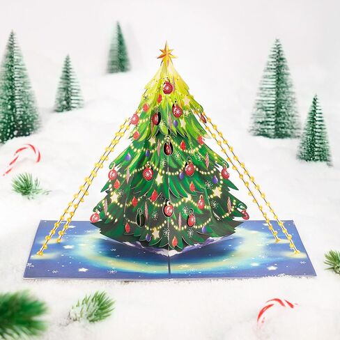 Christmas Fireplace Pop Up Card, Cat and Dog, Christmas Tree, Wreath, Garland, Gifts, Stockings, Cozy 3D Greeting Card, Ideal Gift for Cat and Dog Person, Family, Friends, 5x7 in Saudi Arabia