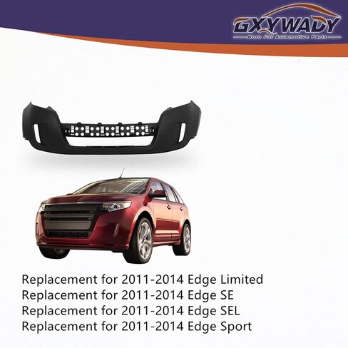 GXYWADY غطاء المصد الأمامي فآسيا لاستبدال Edge SUV 2011 2012 2013 2014 in Saudi Arabia