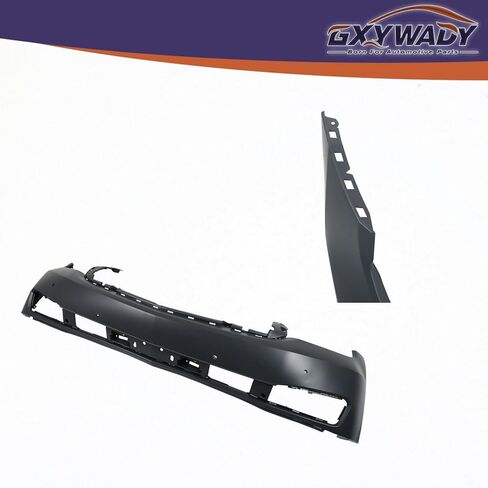 GXYWADY Front Bumper Cover Replacement for Tahoe Suburban 2015 2016 2017 2018 2019 2020 with Parking Sensor Holes Replacement for GM1000974 in Saudi Arabia