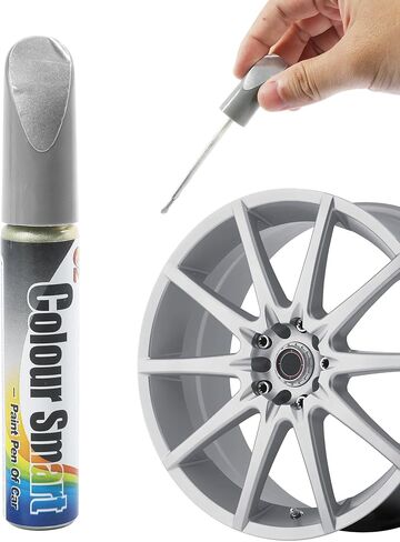 Car Touch Up Paint,Car Accessories Rim Paint,Rim Repair Kit,Auto Scratch Remover Pen,Quick and Easy Wheel Scratch Repair Kit,Used to Repair Scratches,Surface Damage on Wheels (Black) in Saudi Arabia