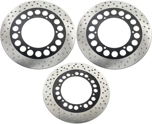 Front Rear Brake Disc Rotor for Yamaha V Star Classic XVS 1100 Custom Classic Silverado 1999-2009 V-Max VMX1200 1993-2007 in Saudi Arabia