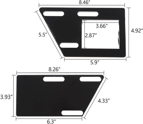 G-PLUS Engine Swap Mounts Brackets Compatible with Chevy Blazer/ S10 2WD 1983-2005,Fit GMC Jimmy S15/ Sonoma S15 2WD 1983-2005,Fit Oldsmobile Bravada 2WD 1991-2004 in Saudi Arabia
