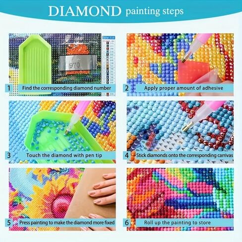 Cat Diamond Painting Kits for Adults, Sleeping Cat Diamond Art Dots 5D Full Drill DIY Gem Art Wall Decor for Home Office 11.8x11.8in in Saudi Arabia