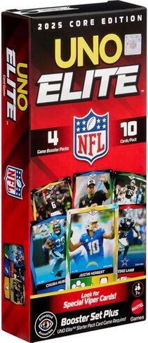 UNO Elite 2025 Core Edition Booster Set (40 Cards) in Saudi Arabia