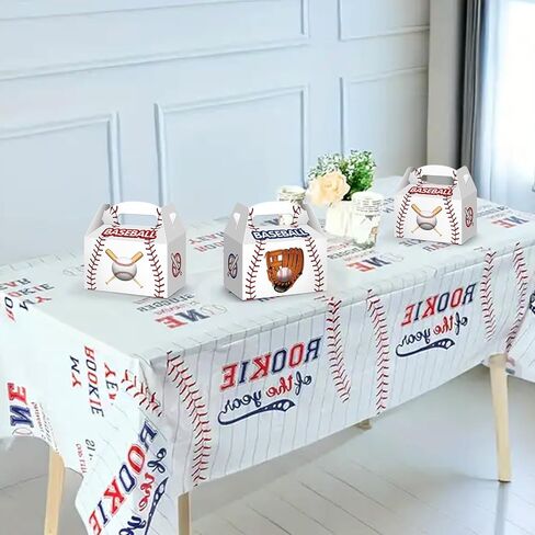 KALEFO Football Party Treat Boxes Touch Down Favor Box Football Party Decorations Sports Theme Rugby Snack Boxes Football Themed Party Supplies（12 Pcs in Saudi Arabia