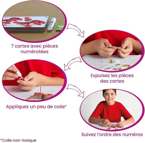 Eugy Alligator 3D Puzzle, 22 Piece Eco-Friendly Educational Toy Puzzles for Boys, Girls & Kids Ages 6+ in Kuwait