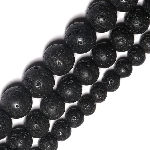 Yochus 60pcs Flame Yooperlite Beads，6mm Healing Energy Power Natural Stone Round Loose Beads for Jewelry Making Earring Necklace DIY Crafts in Saudi Arabia