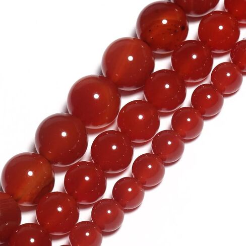 Yochus 60pcs Flame Yooperlite Beads，6mm Healing Energy Power Natural Stone Round Loose Beads for Jewelry Making Earring Necklace DIY Crafts in Saudi Arabia
