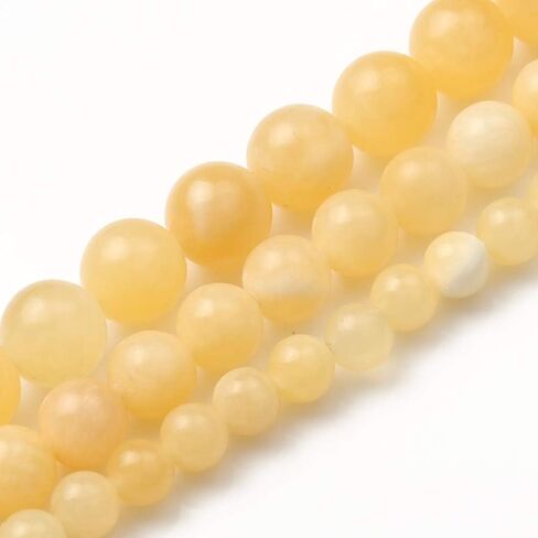 Yochus 60pcs Flame Yooperlite Beads，6mm Healing Energy Power Natural Stone Round Loose Beads for Jewelry Making Earring Necklace DIY Crafts in Saudi Arabia