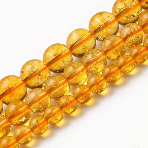 Yochus 60pcs Flame Yooperlite Beads，6mm Healing Energy Power Natural Stone Round Loose Beads for Jewelry Making Earring Necklace DIY Crafts in Saudi Arabia