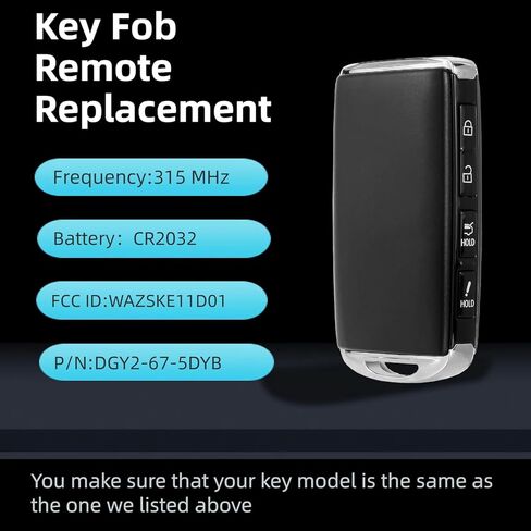 استبدال مفتاح فوب الذكي عن بعد متوافق مع مازدا CX-30 CX-50 CX-90 2020 2021 2022 2023 2024 دخول بدون مفتاح التحكم عن بعد 4 أزرار WAZSKE11D01 in Kuwait