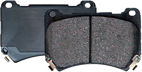 محور ديترويت - وسادات الفرامل الأمامية لسيارة Hyundai Equus 2009-2014 Genesis، وسادات فرامل سيراميك مع استبدال الأجهزة in Kuwait