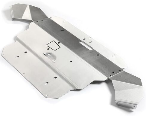 لوحة انزلاقية Kojem - متوافقة مع Audi A4 B5 (1996-2001)، S4 B5 (1998-2002)، A4 B6/B7 (2002-2008)، S4 B6/B7 - ألومنيوم، فضي in Saudi Arabia