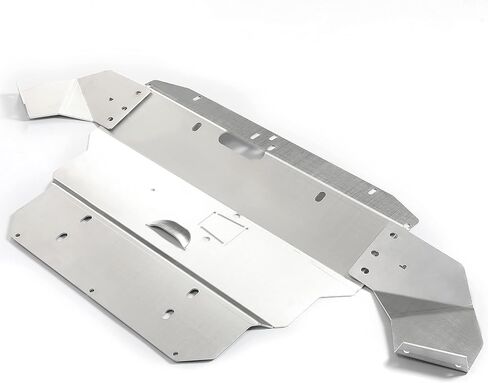 لوحة انزلاقية Kojem - متوافقة مع Audi A4 B5 (1996-2001)، S4 B5 (1998-2002)، A4 B6/B7 (2002-2008)، S4 B6/B7 - ألومنيوم، فضي in Saudi Arabia