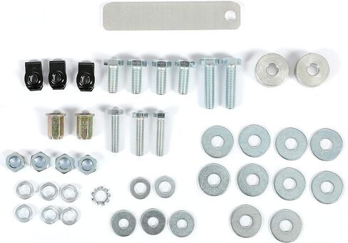 لوحة انزلاقية Kojem - متوافقة مع Audi A4 B5 (1996-2001)، S4 B5 (1998-2002)، A4 B6/B7 (2002-2008)، S4 B6/B7 - ألومنيوم، فضي in Saudi Arabia