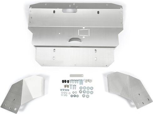 لوحة انزلاقية Kojem - متوافقة مع Audi A4 B5 (1996-2001)، S4 B5 (1998-2002)، A4 B6/B7 (2002-2008)، S4 B6/B7 - ألومنيوم، فضي in Saudi Arabia