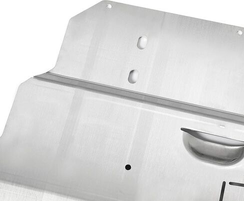 لوحة انزلاقية Kojem - متوافقة مع Audi A4 B5 (1996-2001)، S4 B5 (1998-2002)، A4 B6/B7 (2002-2008)، S4 B6/B7 - ألومنيوم، فضي in Saudi Arabia