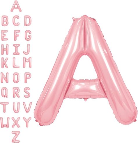 SUWEN 40 Inch Large Pink 30 Balloon Numbers Big Foil Helium Number Balloons 0-9 Jumbo Happy 30th Mylar Birthday Party Decorations for Women Anniversary Party Supplies in Saudi Arabia