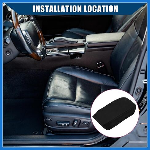 Center Console Armrest Cover for Honda Accord 2003-2007 / Center Car Interior Accessories/Durable Neoprene Fabric / 1 Pcs Black Auto Accessories in Saudi Arabia