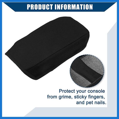 Center Console Armrest Cover for Honda Accord 2003-2007 / Center Car Interior Accessories/Durable Neoprene Fabric / 1 Pcs Black Auto Accessories in Saudi Arabia