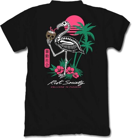 Riot Society - تي شيرت رجالي من Woody Woodpecker's Fight Club - أبيض، مقاس صغير in Kuwait