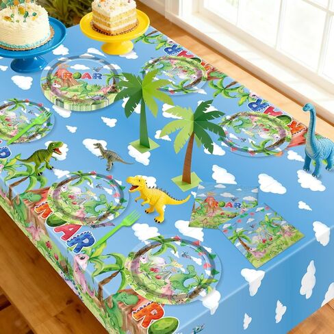 81 Pieces Cat Birthday Party Decorations - Including Cat Plates, Pet Napkins, and MEOW Tablecloth for Pet Cat Themed Birthday Party Supplies, Serve 20 Guests in Kuwait