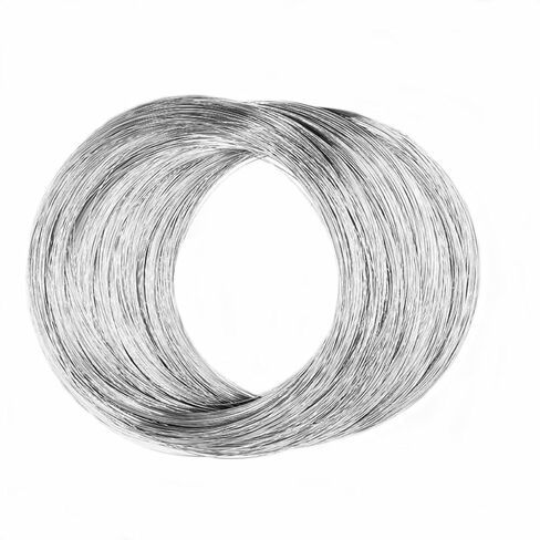 16Ga 1.4mm 16FT 304 سلك من الفولاذ المقاوم للصدأ DIY للفنون والحرف اليدوية سلك الكفالة سلك النحت سلك سلك فني صنع المجوهرات سلك خيوط بونساي سلك التدريب سلك الحديقة in Kuwait