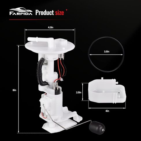 18P-13907-12-00 Fuel Pump Assembly Compatible with Yamaha YFZ450X 2010-2011 YFZ450R 2009-2024 Replace# 18P1390712-00 YFZ 450R 450X in Kuwait