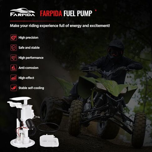 18P-13907-12-00 Fuel Pump Assembly Compatible with Yamaha YFZ450X 2010-2011 YFZ450R 2009-2024 Replace# 18P1390712-00 YFZ 450R 450X in Kuwait