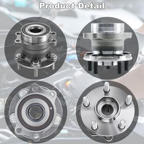 512518 2PC Rear Wheel Hub and Bearing Assembly for 2014-2018 Subaru Forester 2012-2021 Impreza 2016-2021 Crosstrek in Kuwait
