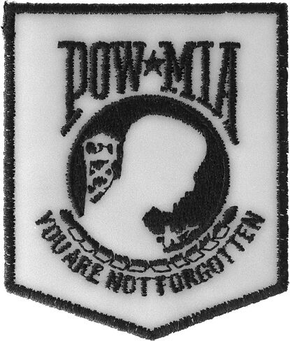 POW MIA Subdued Green Patch - 2.5x3 inch in Saudi Arabia