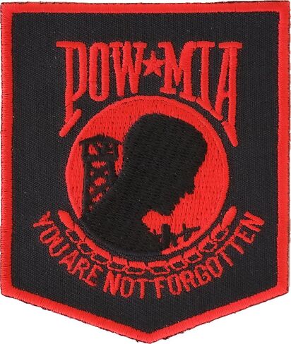 POW MIA Subdued Green Patch - 2.5x3 inch in Saudi Arabia