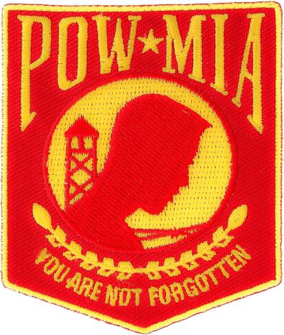 POW MIA Subdued Green Patch - 2.5x3 inch in Saudi Arabia