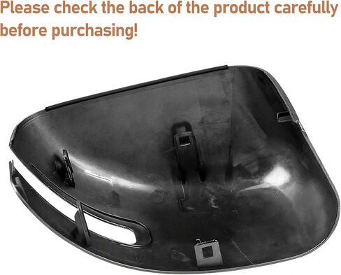 Moonlinks Compatible with Jeep Renegade Left Driver Side Mirror Cover Replacement 2015 2016 2017 2018 2019,White Left Side Clip-on Mirror Cap With Turn Signal Light Replaces for 5UW77TZZAA in Saudi Arabia