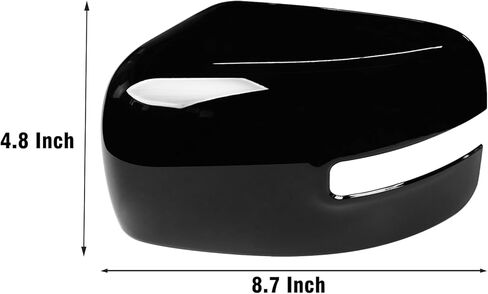 Moonlinks Compatible with Jeep Renegade Left Driver Side Mirror Cover Replacement 2015 2016 2017 2018 2019,White Left Side Clip-on Mirror Cap With Turn Signal Light Replaces for 5UW77TZZAA in Saudi Arabia