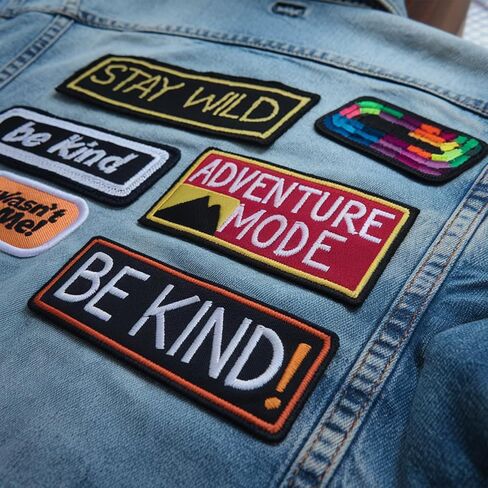 Custom Embroidered Patch | Personalized Iron-On, Sew-On, or Hook and Loop Patches | Add Your Image, Logo, or Text | Customized Embroidery Patch | Patches for Jackets, Hats, Backpacks, Uniforms in Saudi Arabia