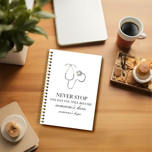 Nurse Nursing Notebook - Nurse Appreciation Gifts, Registered Nurse RN Gifts, School Nurse Gifts, Nurse Practitioner Gifts, Nurse Office Supplies, a Nurse's Prayer Spiral Notebook 5.5x8.3 in Kuwait