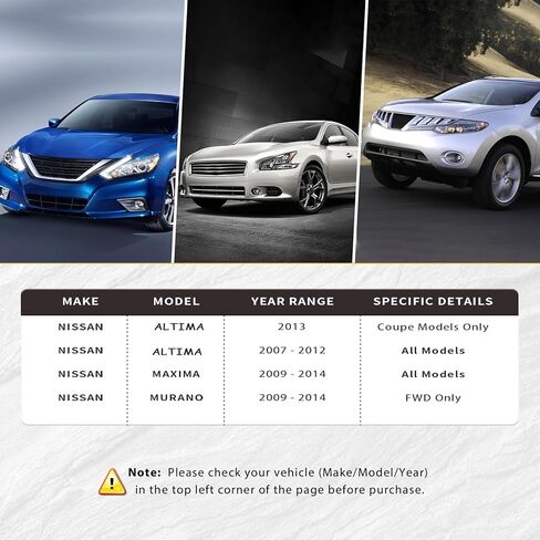 4pcs Set Front Rear Left Right Stabilizer Sway Bar End Link Suspension Kits Compatible with 2007-2013 Nissan Altima 2009-2014 Maxima Murano - K750094 K750095 K750255 K750256 in Saudi Arabia