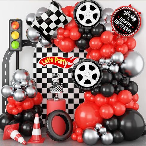 Christmas Balloons, 50 Pcs 12 Inch Red Green White Balloons with Candy Cane Foil Balloons,Holiday Balloons for Birthday Christmas Party Baby Shower Decorations in Kuwait