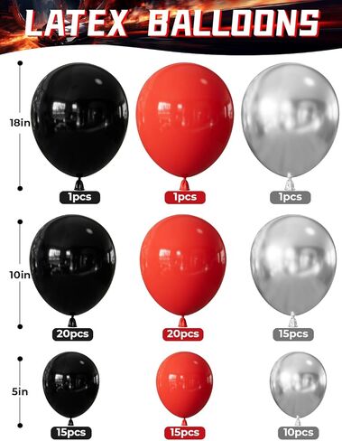 Christmas Balloons, 50 Pcs 12 Inch Red Green White Balloons with Candy Cane Foil Balloons,Holiday Balloons for Birthday Christmas Party Baby Shower Decorations in Kuwait