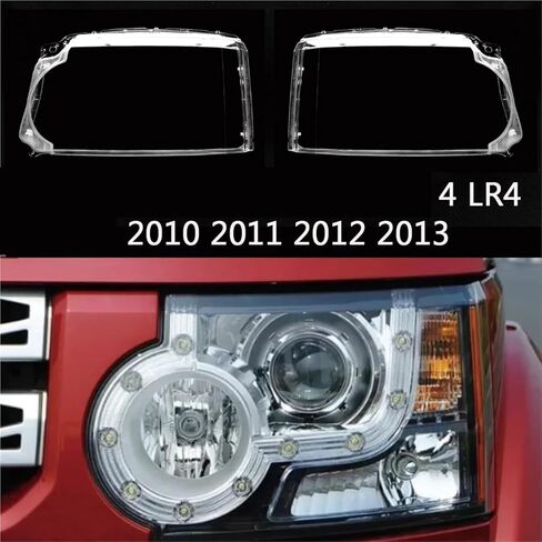 Compatible For Land Rover Discovery 4 LR4 2010 2011 2012 2013 Car Headlight Cover Headlamp Lampshade Shell Transparent Lamp Mask Glass Lens(1 pcs Left) in Saudi Arabia